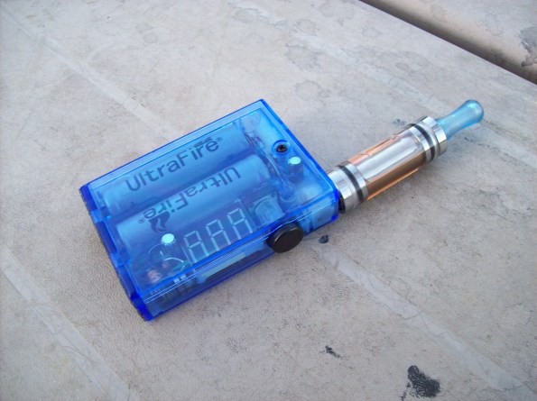 5V Adjustable Ecig Clear Blue V2 (48)